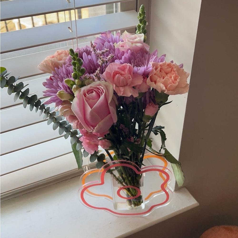 Clear Flower Vase